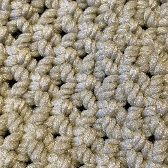 Vintage Macrame Boho Style Tote Bag - Picture 2 of 8